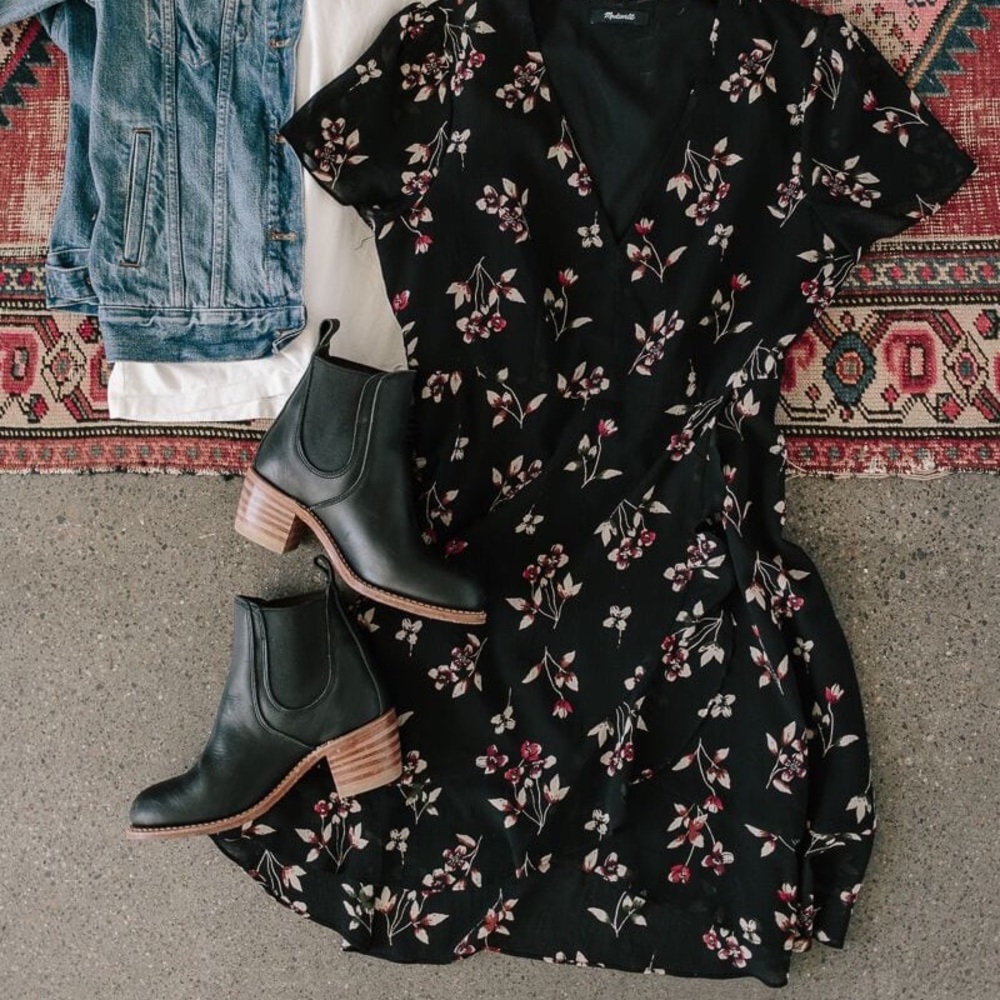 Madewell posey floral Dress